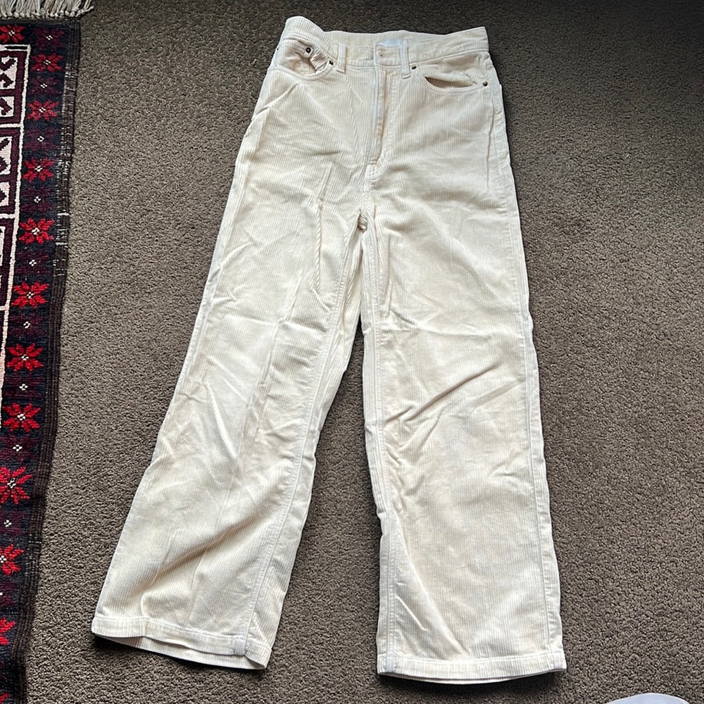 BDG CORDUROY WIDE LEG PANTS